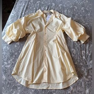 FARFETCH Ladies Tunic with Puffed Sleeves